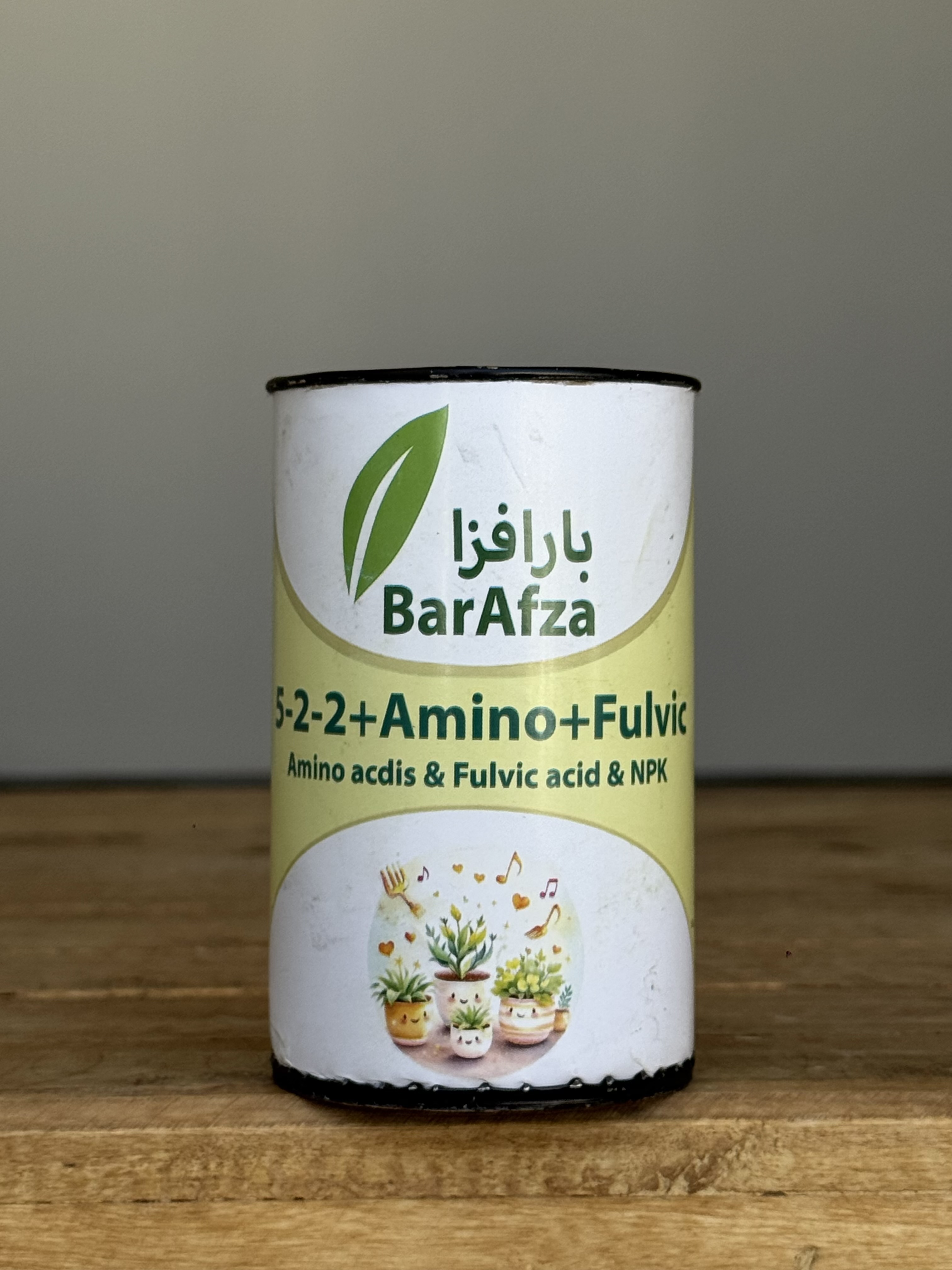 کود آمینو اسید و فولویک اسید بارافزا (5-2-2 + Amino + Fulvic) – وزن ۷۰ گرم